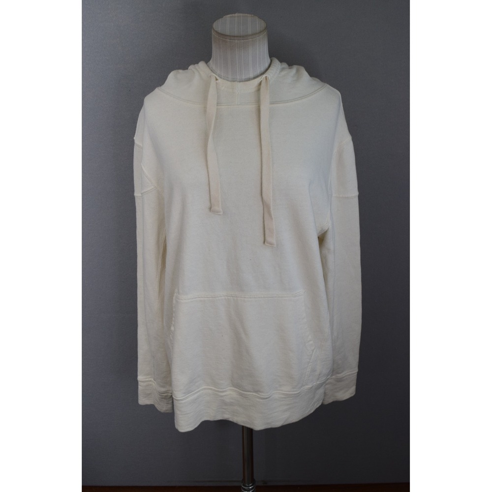 Jungmaven Hoodie Small Cream Hemp Organic Cotton Pullover Womens Sustainable